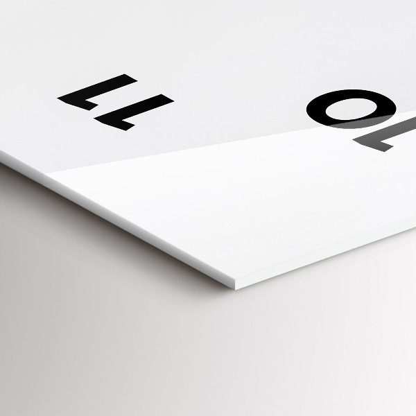 Reloj de cristal vertical Gato y perro durmiendo - espejomat.es