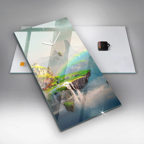 Reloj vertical Escenas chinas de fantasía - espejomat.es