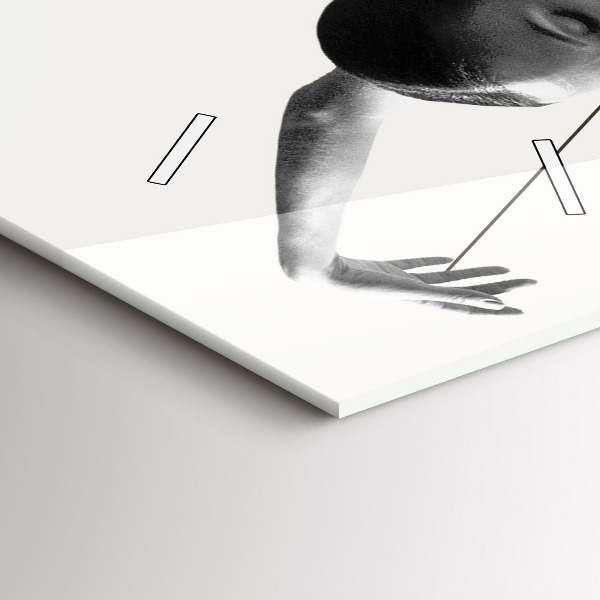 Reloj vertical Mujer bailarina abstracta - espejomat.es