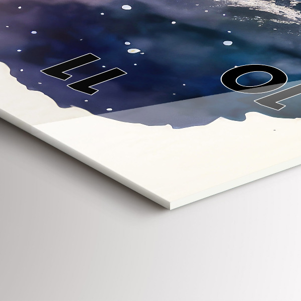 Reloj de vidrio vertical Meditación de estilo de vida - espejomat.es