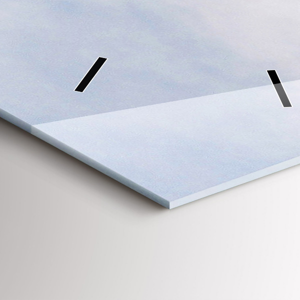 Reloj de cristal vertical Vehículo en el desierto de Kamchatka - espejomat.es