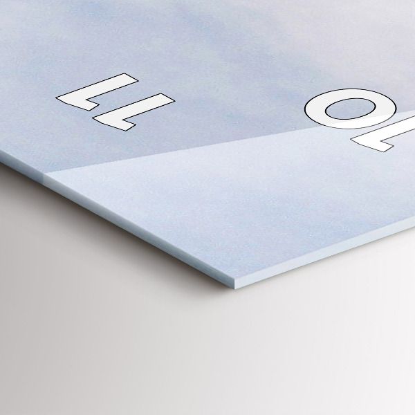 Reloj de cristal vertical Vehículo en el desierto de Kamchatka - espejomat.es