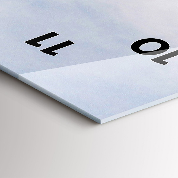 Reloj de cristal vertical Vehículo en el desierto de Kamchatka - espejomat.es