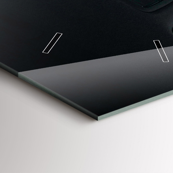 Reloj de cristal vertical Coche en Tokio - espejomat.es