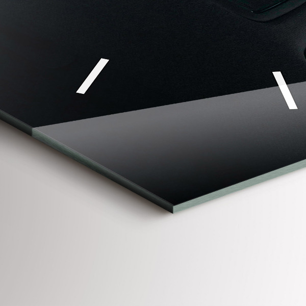 Reloj de cristal vertical Coche en Tokio - espejomat.es