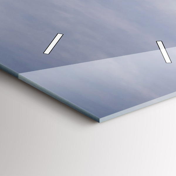 Reloj de cristal vertical Surfista en Barcelona - espejomat.es