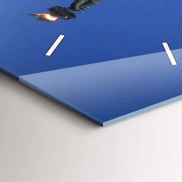 Reloj de vidrio vertical Estatua de la Libertad en Nueva York - espejomat.es