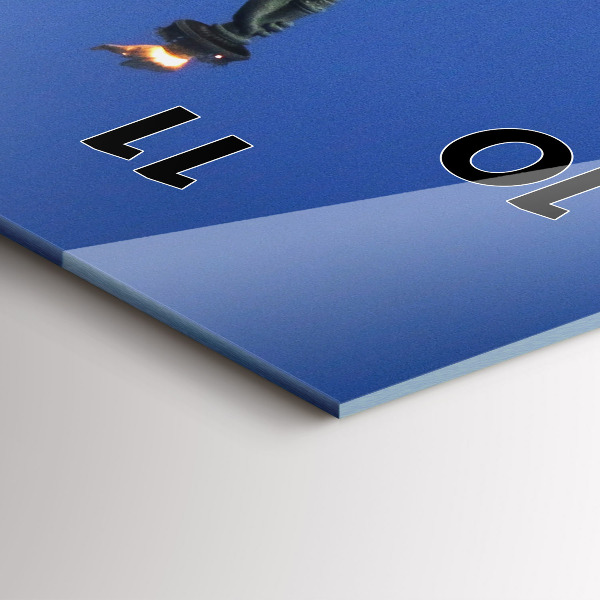 Reloj de vidrio vertical Estatua de la Libertad en Nueva York - espejomat.es