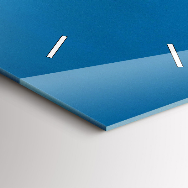 Reloj de vidrio vertical Tower Bridge Londres de noche - espejomat.es