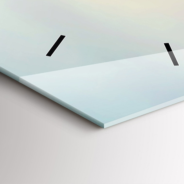 Reloj de vidrio vertical Big Ben, horizonte de Londres - espejomat.es