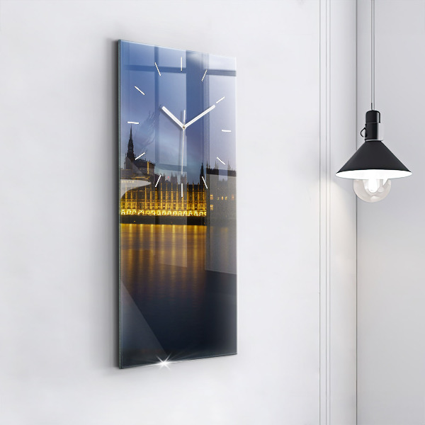 Reloj de vidrio vertical Palacio Winchester de Londres - espejomat.es