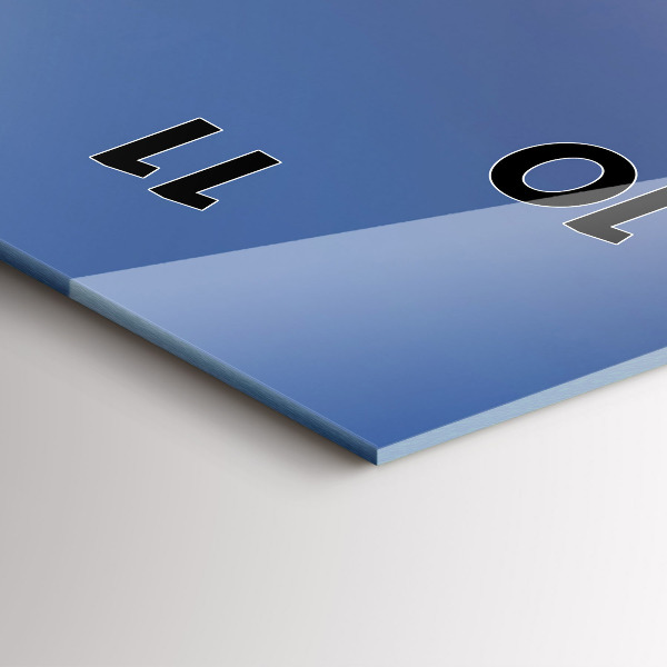 Reloj de vidrio vertical Palacio Winchester de Londres - espejomat.es