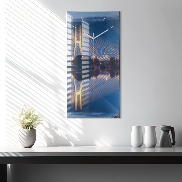 Reloj vertical Puente Rędziński Wroclaw - espejomat.es