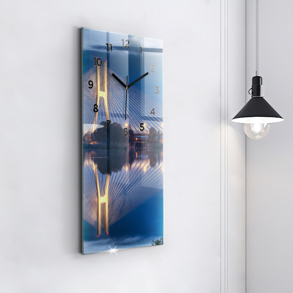 Reloj vertical Puente Rędziński Wroclaw - espejomat.es