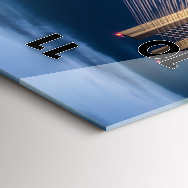 Reloj vertical Puente Rędziński Wroclaw - espejomat.es