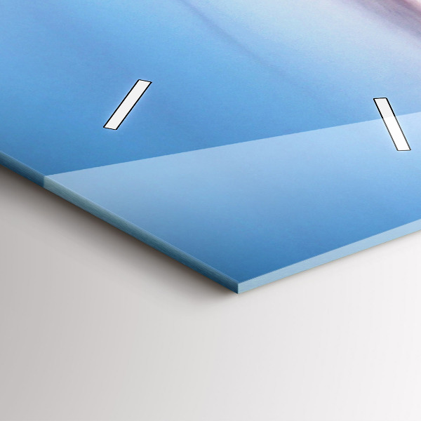 Reloj de vidrio vertical Wroclaw desde un dron - espejomat.es