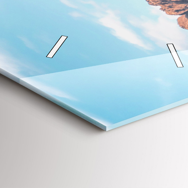 Reloj vertical Cabaña en los montes Tatra - espejomat.es