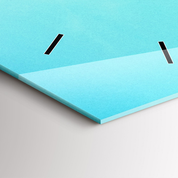 Reloj vertical Montaña y río en Polonia - espejomat.es