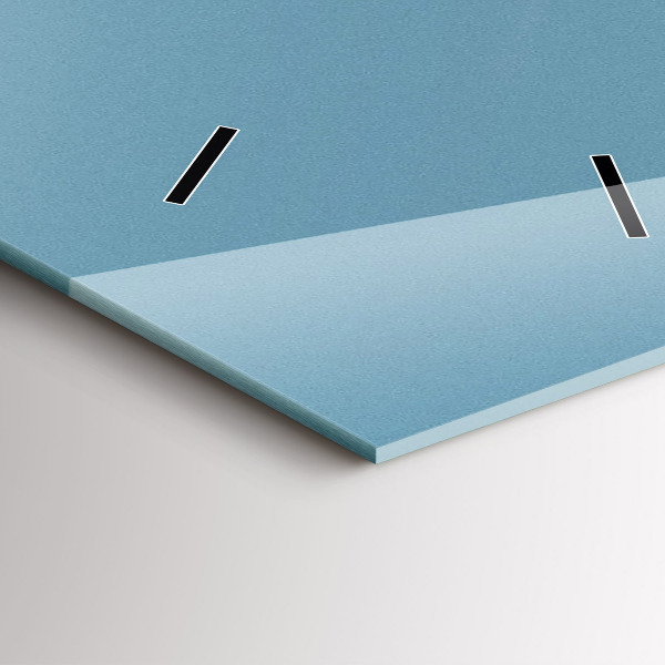 Reloj de cristal vertical Palmeras en Los Ángeles - espejomat.es