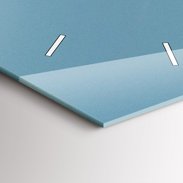 Reloj de cristal vertical Palmeras en Los Ángeles - espejomat.es