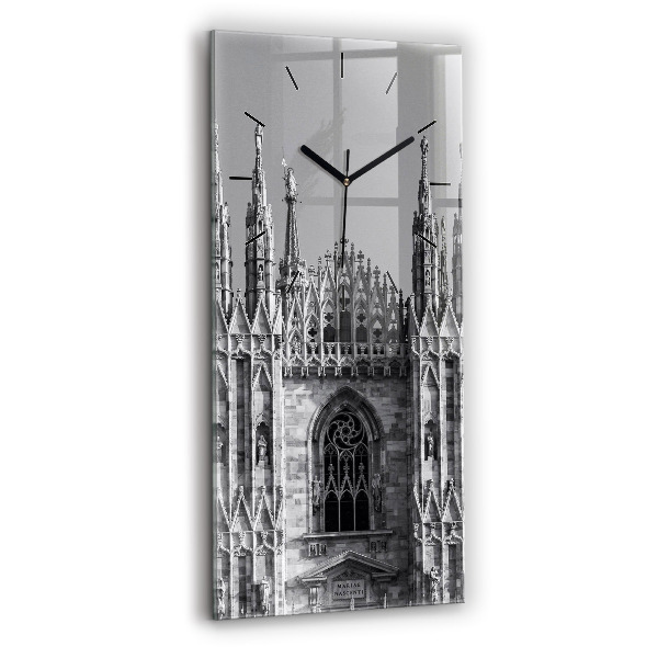 Reloj de cristal vertical Catedral Duomo Di Milano - espejomat.es