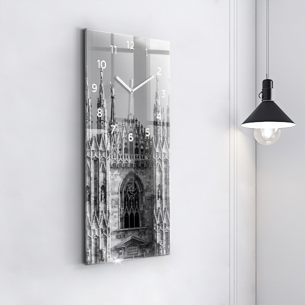 Reloj de cristal vertical Catedral Duomo Di Milano - espejomat.es
