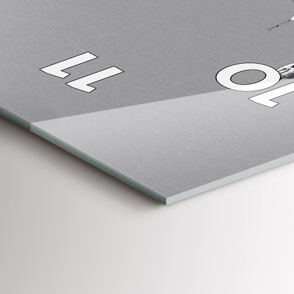 Reloj de cristal vertical Catedral Duomo Di Milano - espejomat.es