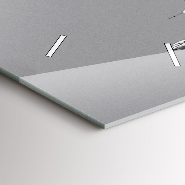 Reloj de cristal vertical Catedral Duomo Di Milano - espejomat.es