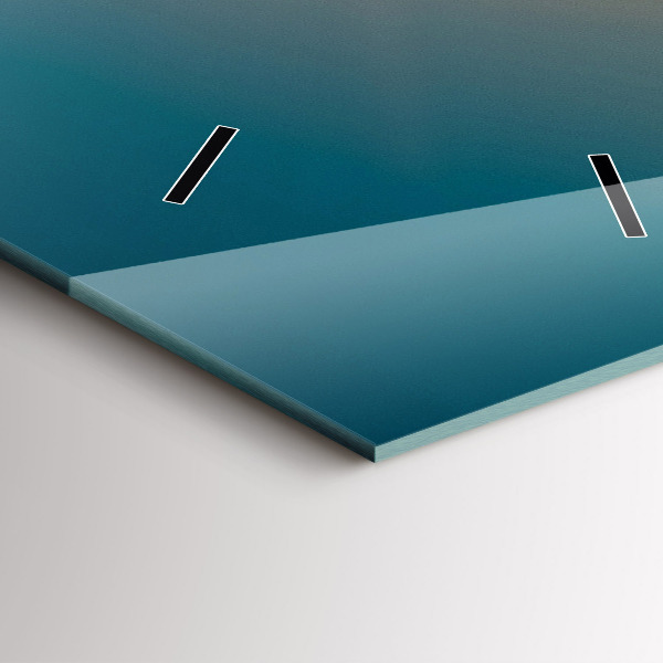 Reloj vertical Paisaje al amanecer - espejomat.es