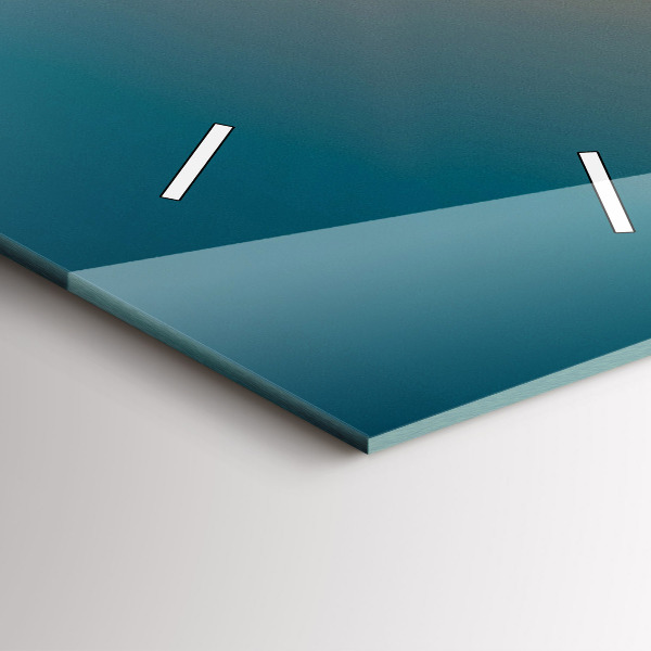 Reloj vertical Paisaje al amanecer - espejomat.es