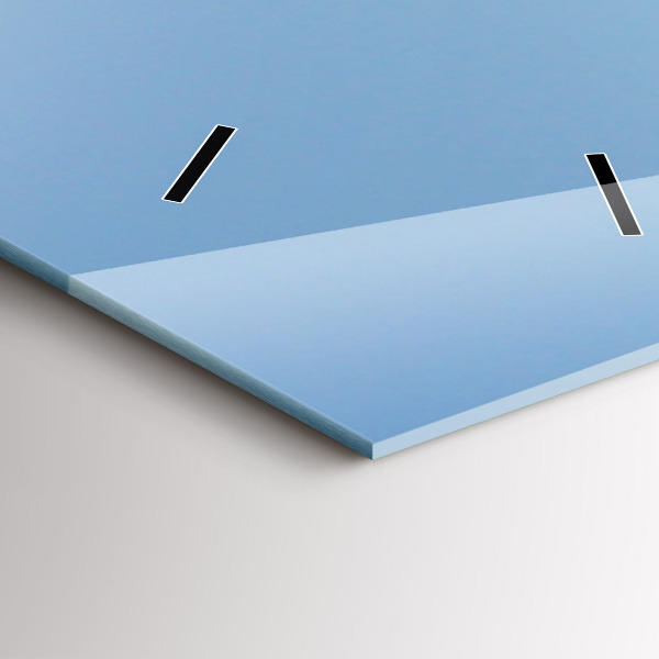 Reloj de cristal vertical Ruta 66 en EEUU - espejomat.es