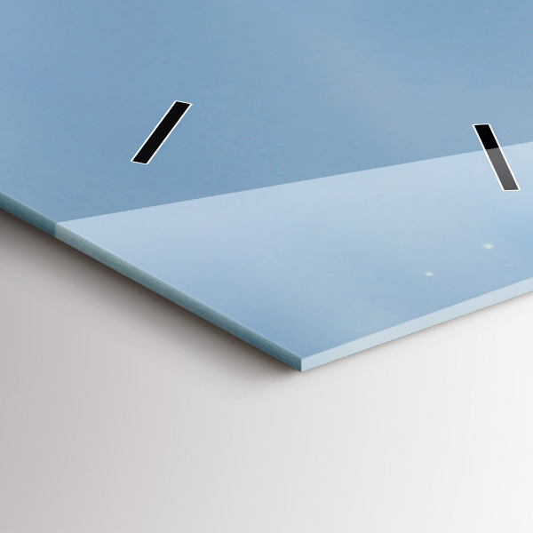 Reloj vertical Fotografía de olas - espejomat.es