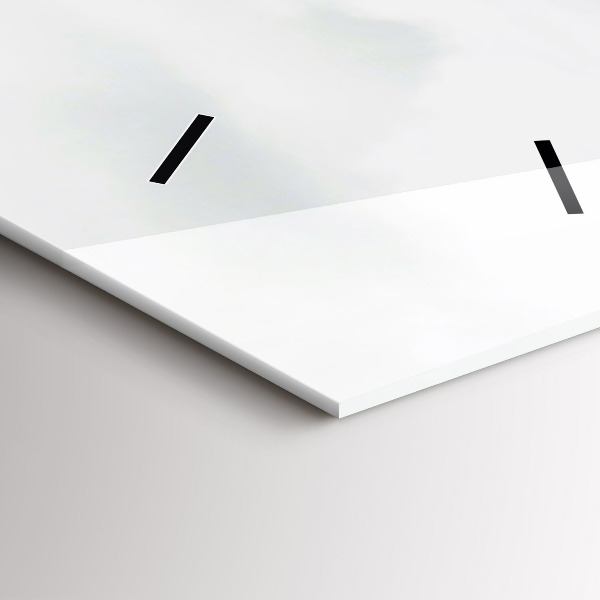 Reloj de vidrio vertical Castillo de Eilean Donan Escocia - espejomat.es