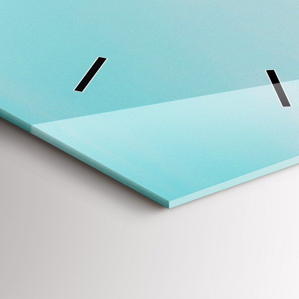 Reloj de vidrio vertical Cabina telefónica - espejomat.es