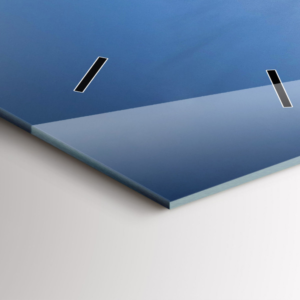 Reloj de cristal vertical Foto de Chicago - espejomat.es