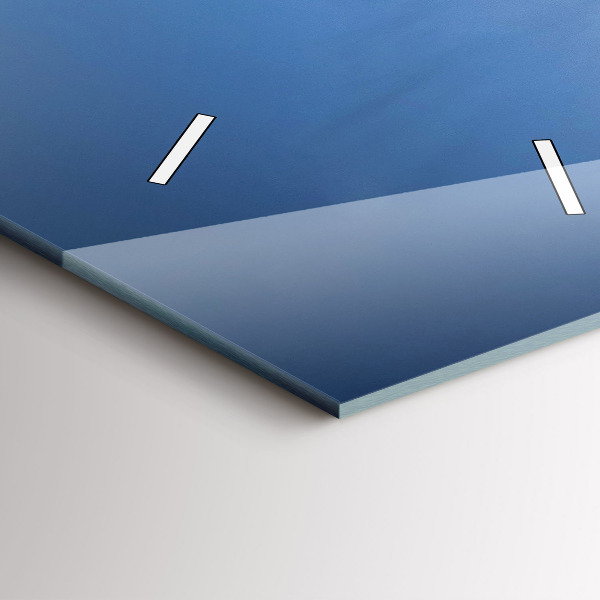 Reloj de cristal vertical Foto de Chicago - espejomat.es