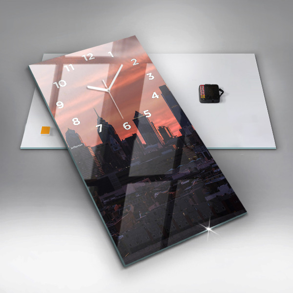 Reloj vertical Horizonte de Filadelfia - espejomat.es