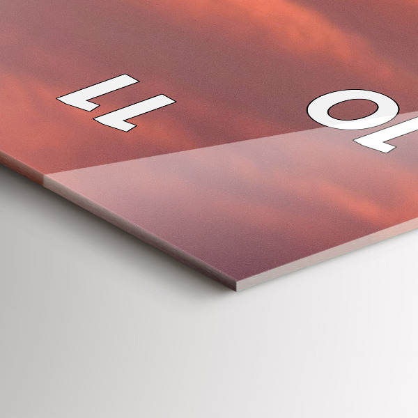 Reloj vertical Horizonte de Filadelfia - espejomat.es