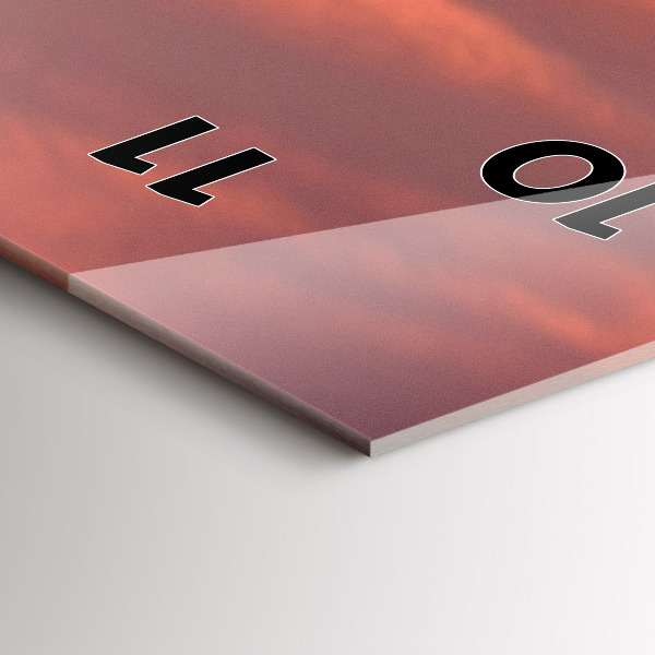 Reloj vertical Horizonte de Filadelfia - espejomat.es