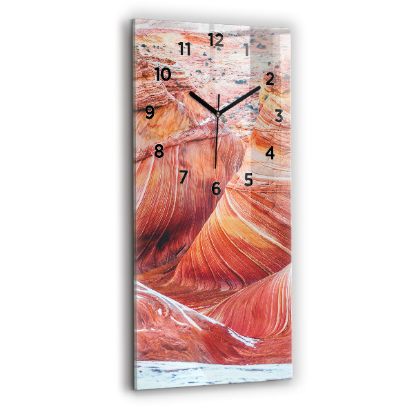 Reloj de vidrio vertical Pintoresco Gran Cañón - espejomat.es