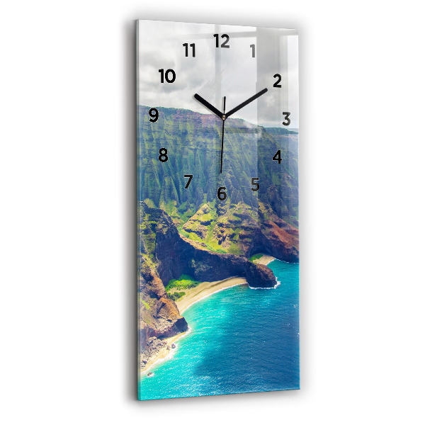 Reloj vertical Mar hawaiano - espejomat.es