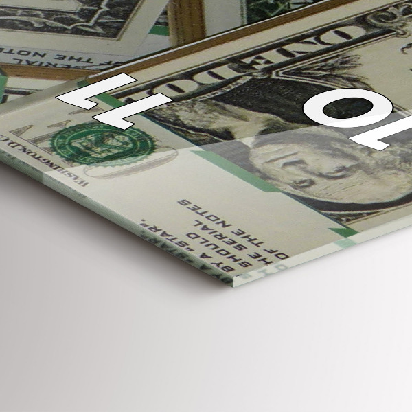 Reloj vertical 1 dólar estadounidense - espejomat.es