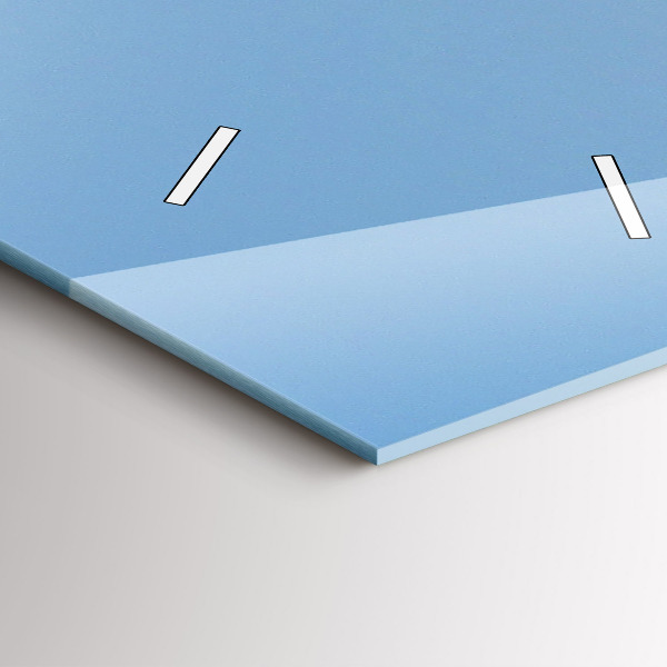 Reloj vertical Barco flotante en el océano - espejomat.es