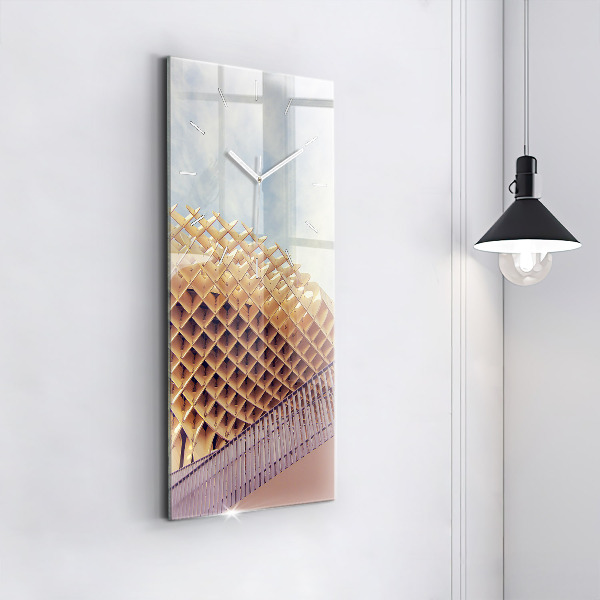 Reloj de vidrio vertical Mirador en Sevilla - espejomat.es