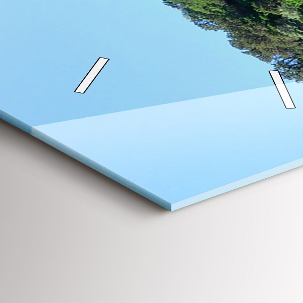 Reloj de cristal vertical Cueva submarina - espejomat.es