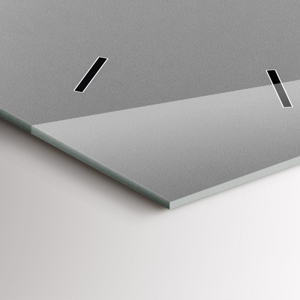 Reloj de vidrio vertical Arquitectura en Amsterdam - espejomat.es