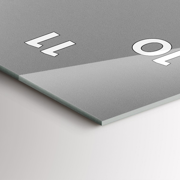 Reloj de vidrio vertical Arquitectura en Amsterdam - espejomat.es