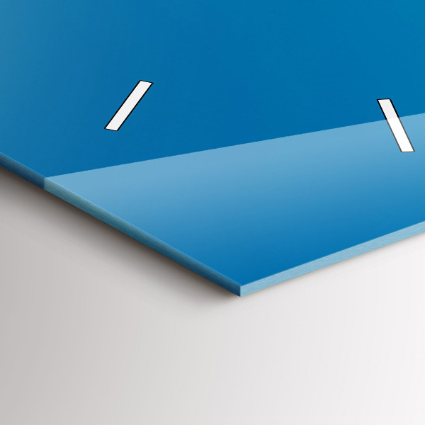 Reloj de cristal vertical Acantilados de Dubrovnik - espejomat.es