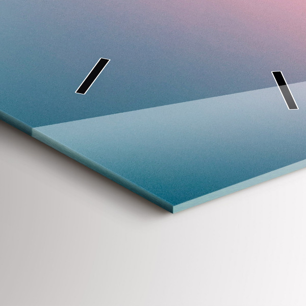 Reloj vertical Rocas al atardecer - espejomat.es