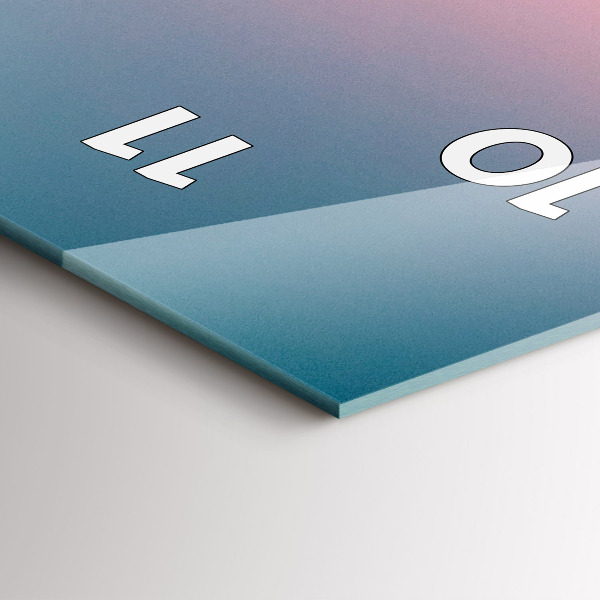 Reloj vertical Rocas al atardecer - espejomat.es